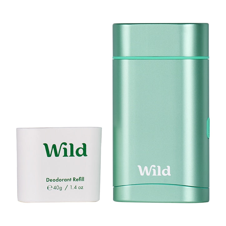 Wild Deodorant Case Fresh Cotton & Sea Salt Starter Pack