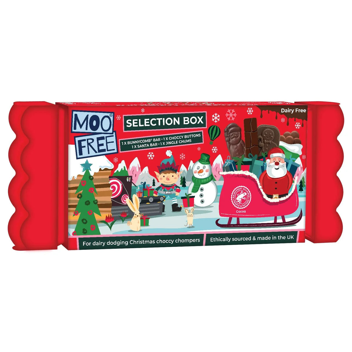 Moo Free Christmas Selection Box 90g
