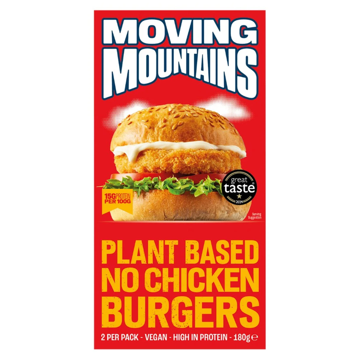Moving Mountains No Chicken Burgers 180g
