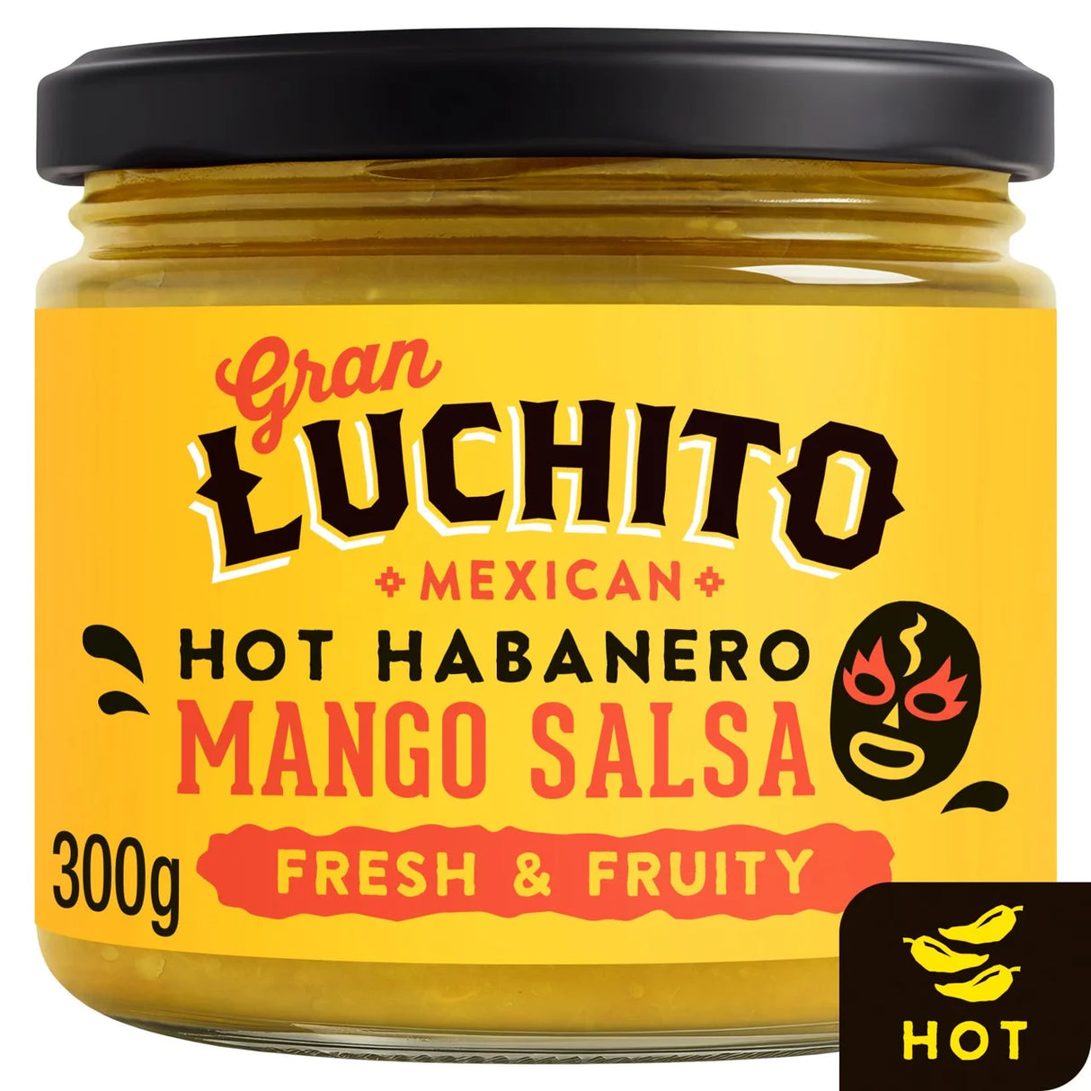 Gran Luchito Hot Habenero Mango Salsa 300g