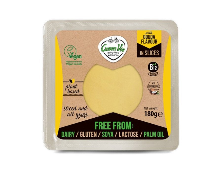 GreenVie Gouda Slices 180g