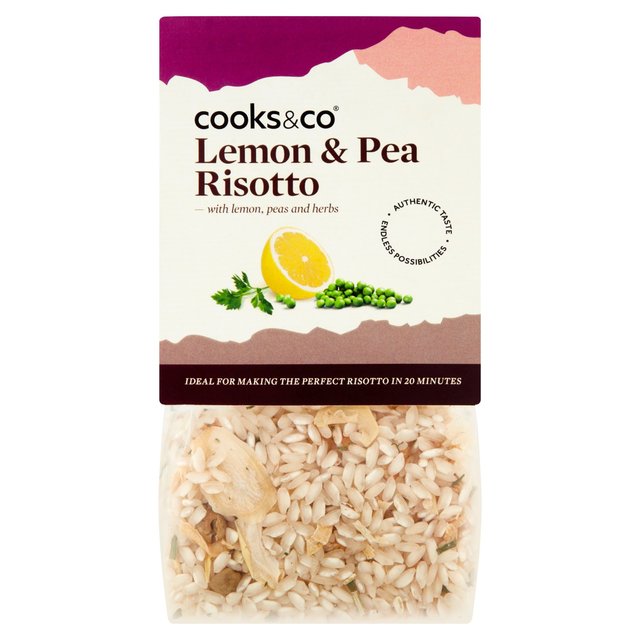 Cooks & Co Risotto Lemon & Pea 190g