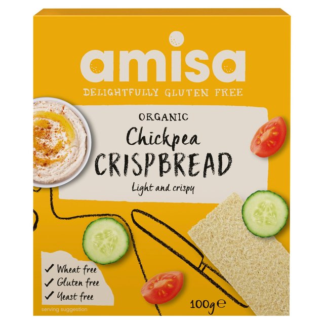 Amisa Chickpea Flatbread 100g