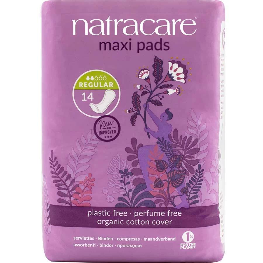 Natracare Maxi Pads Regular