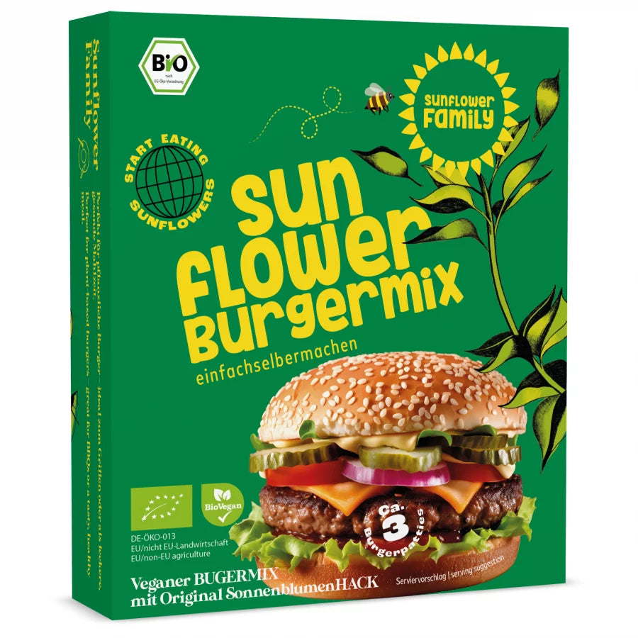 Sunflower Family Burger Mix 90g