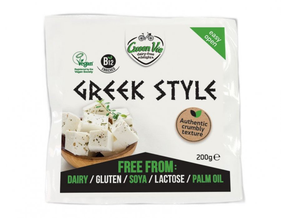 GreenVie Greek Style Vegan Feta Cheese 200g