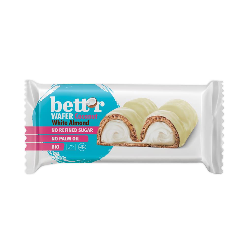 Bettr Wafer Bar with Coconut Cream Filling 33g