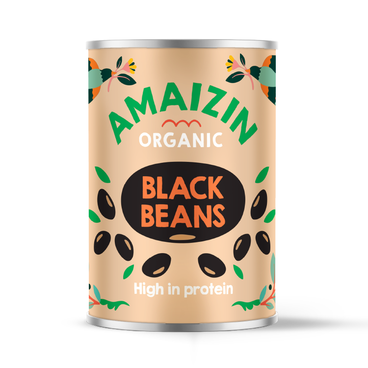 Amaizin Black Beans 400g