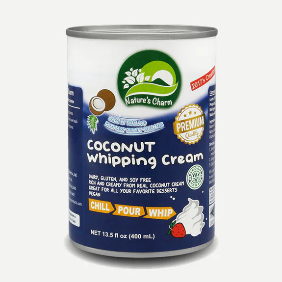 Nature's Charm Coconut Whipping Cream 400ml