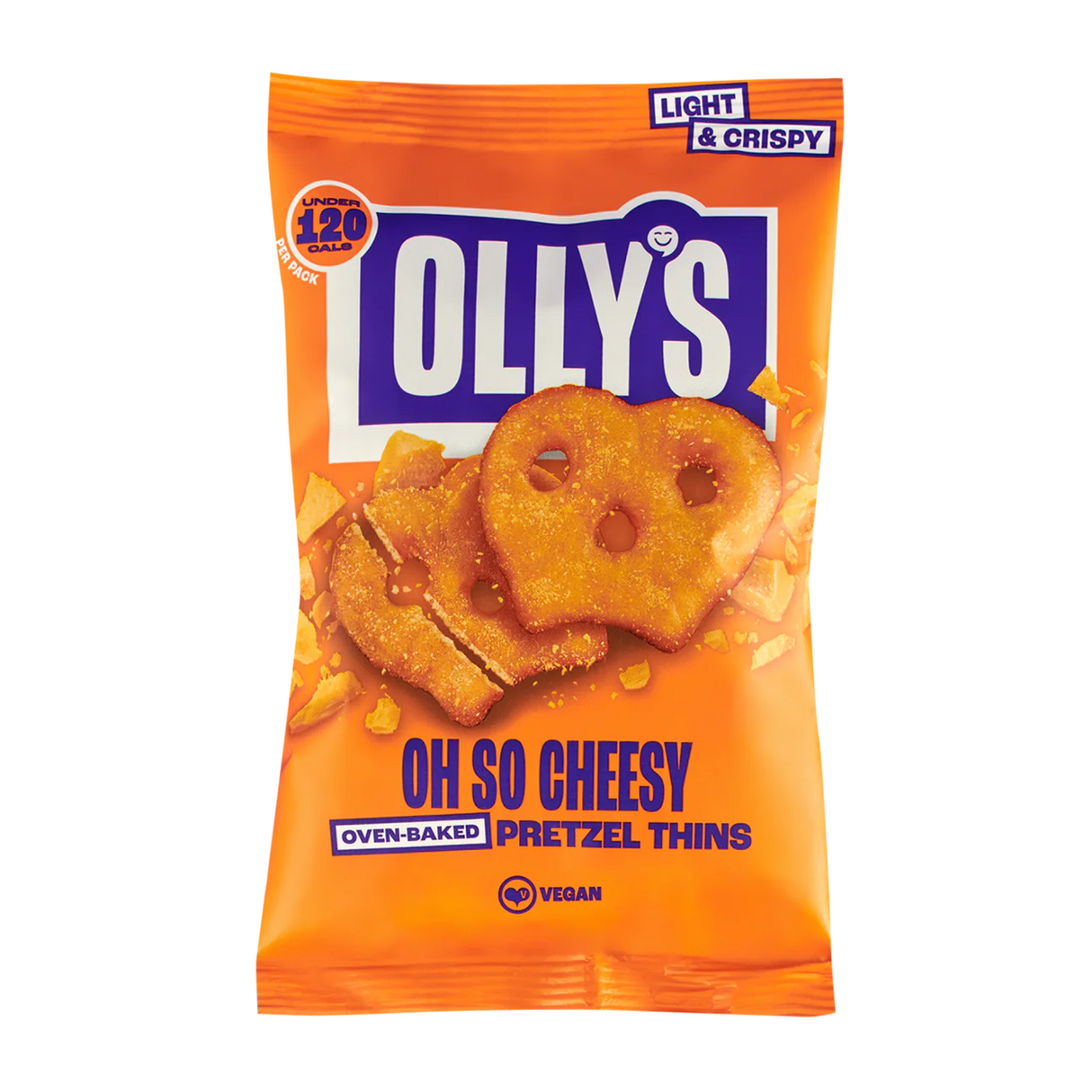 Olly's Oh So Cheesy Pretzel Thins 140g