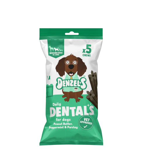 Denzel's Daily Dental Sticks Medium 100g
