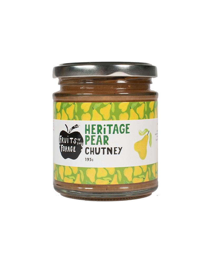 Fruits Of The Forage Heritage Pear and Apple Chutney 200g