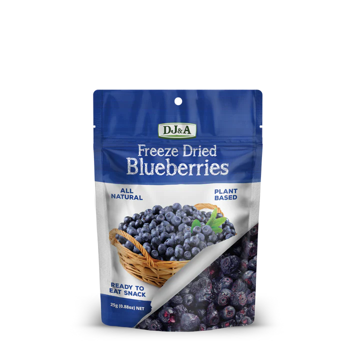 DJ&A Freeze Dried Blueberries 25g