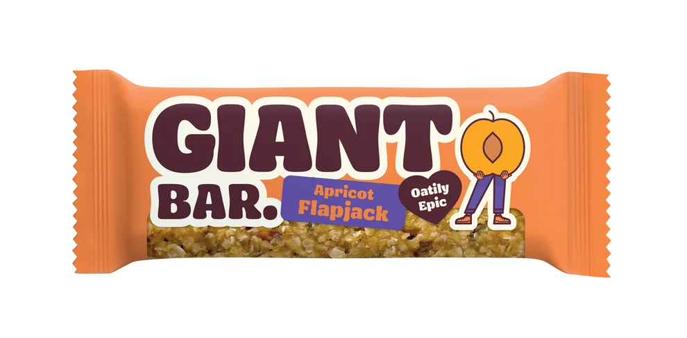 Giant Bar Apricot Flapjack 90g