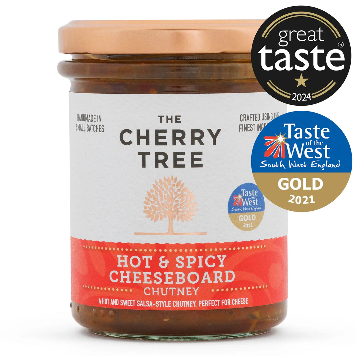 The Cherry Tree Hot & Spicy Cheeseboard Chutney 210g