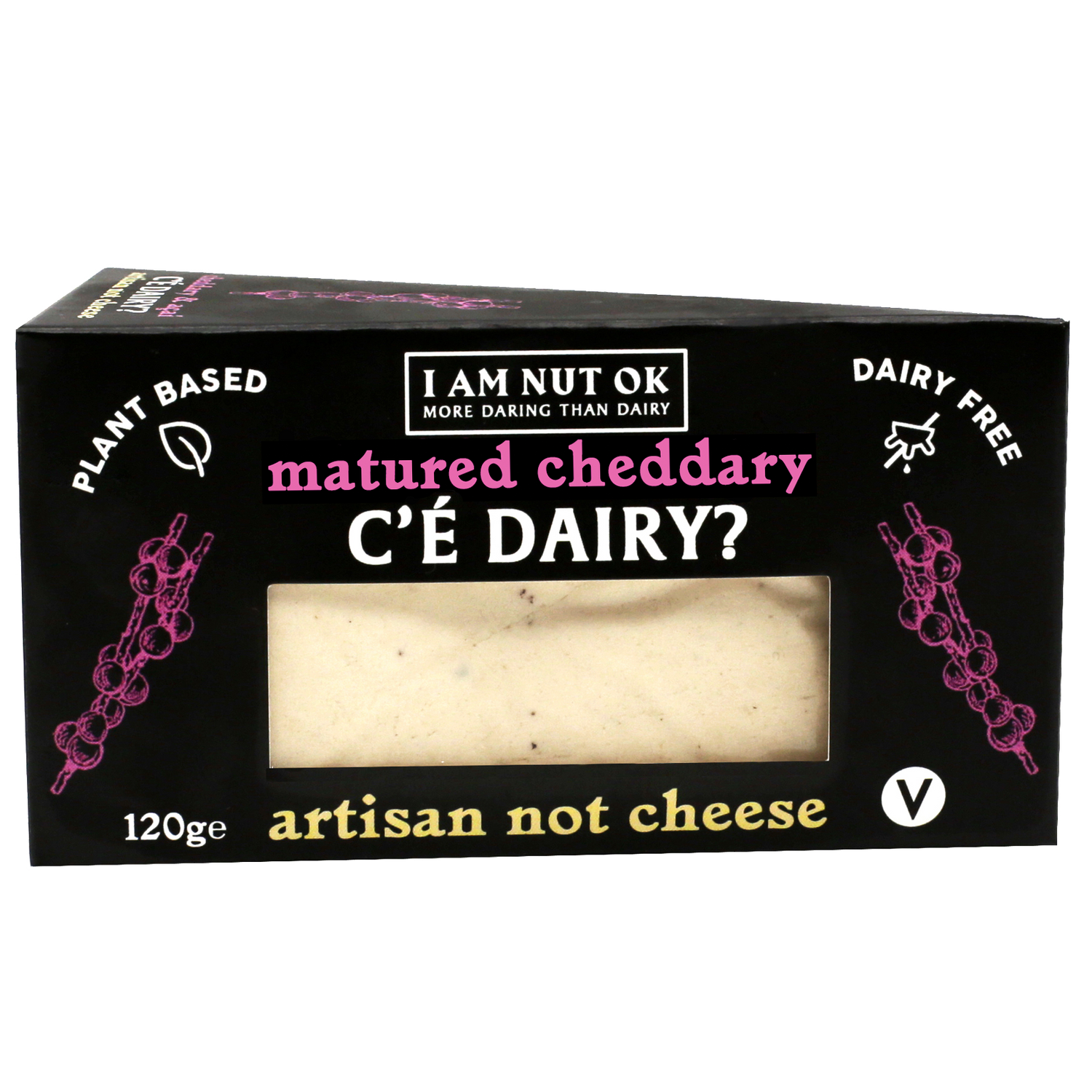 I AM NUT OK Wedge Ce Dairy? Mature Cheddar Style 120g