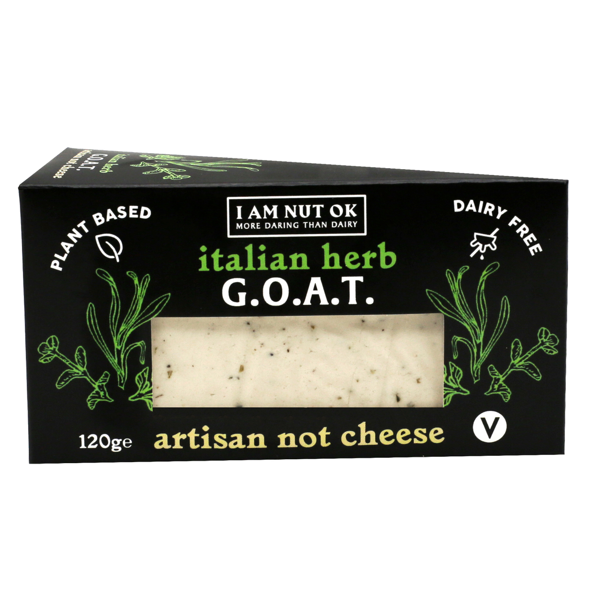 I AM NUT OK Wedge G.O.A.T Italian Herb Wedge 120g