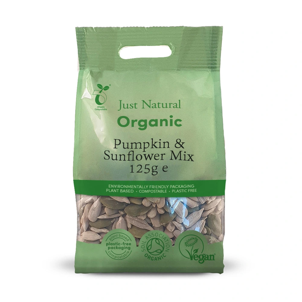 Just Natural Org Pumpkin & Sunflower Mix 125g