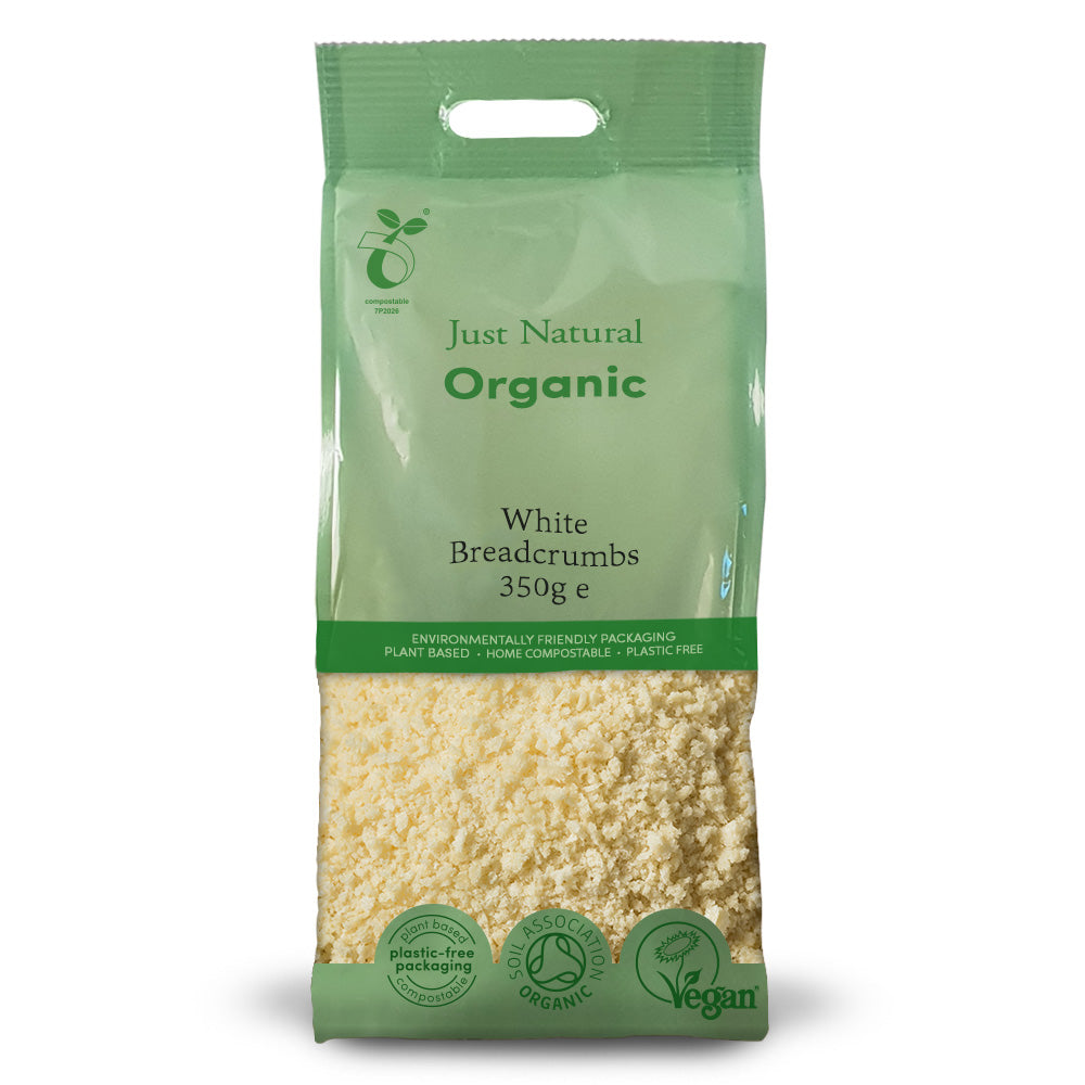 Just Natural Org White Breadcrumbs 350g