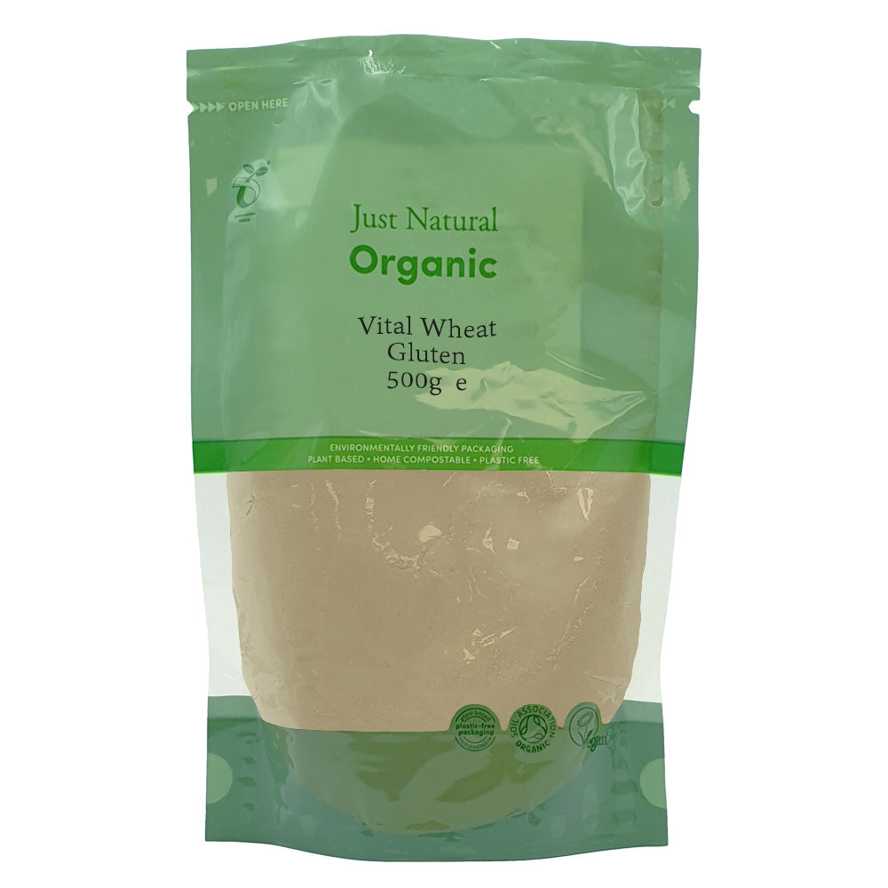 Just Natural Org Vital Wheat Gluten 500g
