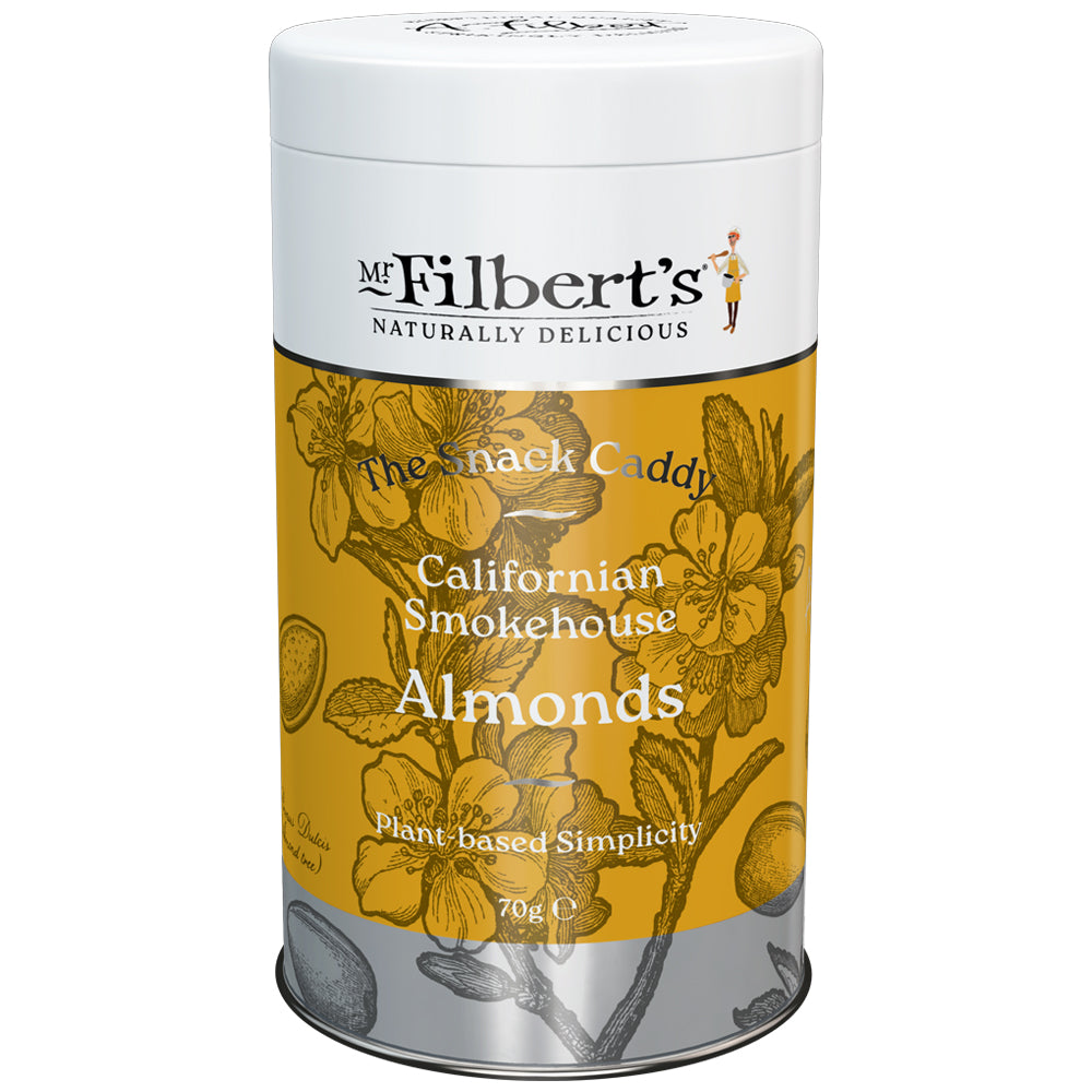 Mr Filberts Californian Smokehouse Almonds Gifting Tin 70g