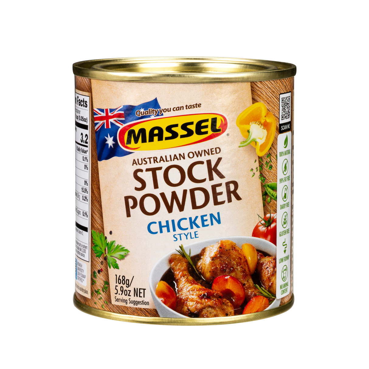 Massel Premium Stock Powder Chicken Style Tub 168g