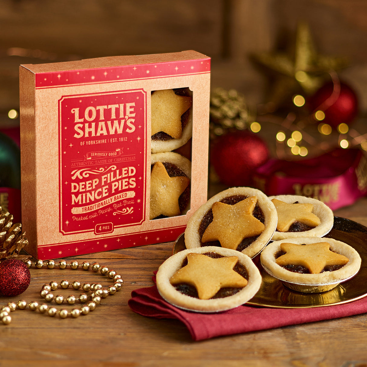 Lottie Shaw's Mince Pies x4