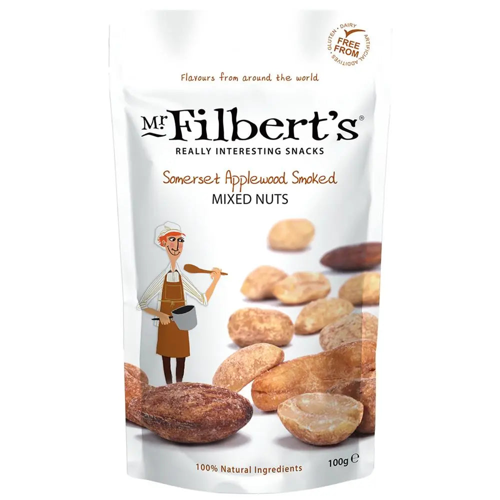 Mr Filbert's Somerset Applewood Smoked Mixed Nuts 100g