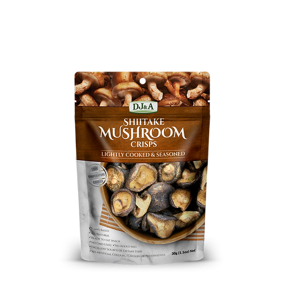DJ&A Shiitake Mushroom Crisps 30g