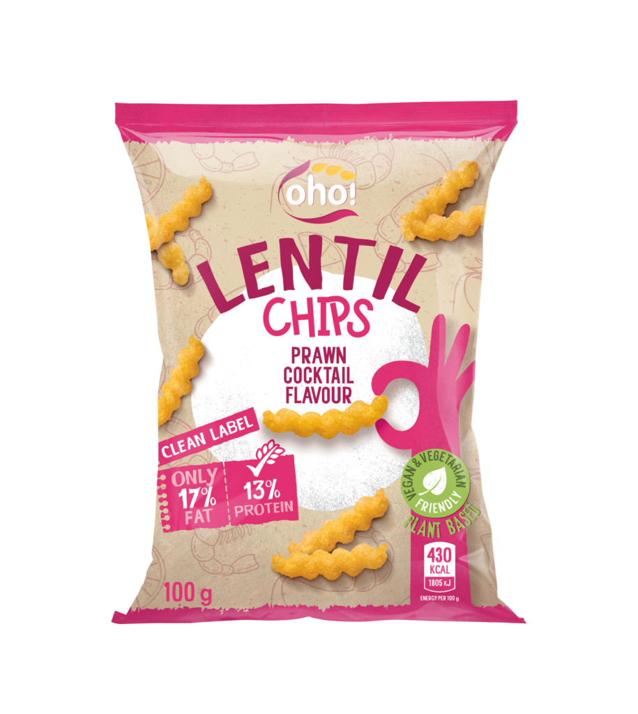 Oho! Lentil Chips Prawn Cocktail