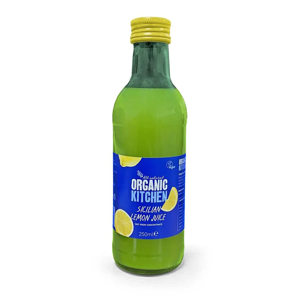 Organic Kitchen Sicilian Lemon Juice 250ml