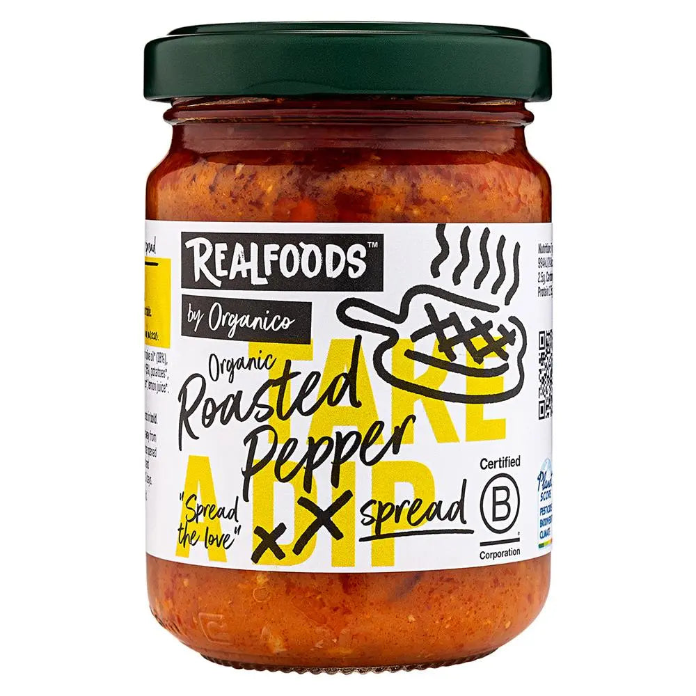 Organico Organic Roasted Red Pepper Spread 140g