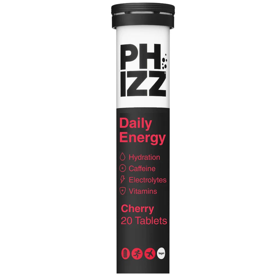 Phizz Daily Energy Electrolytes and Vitamins Cherry 20 Tablets