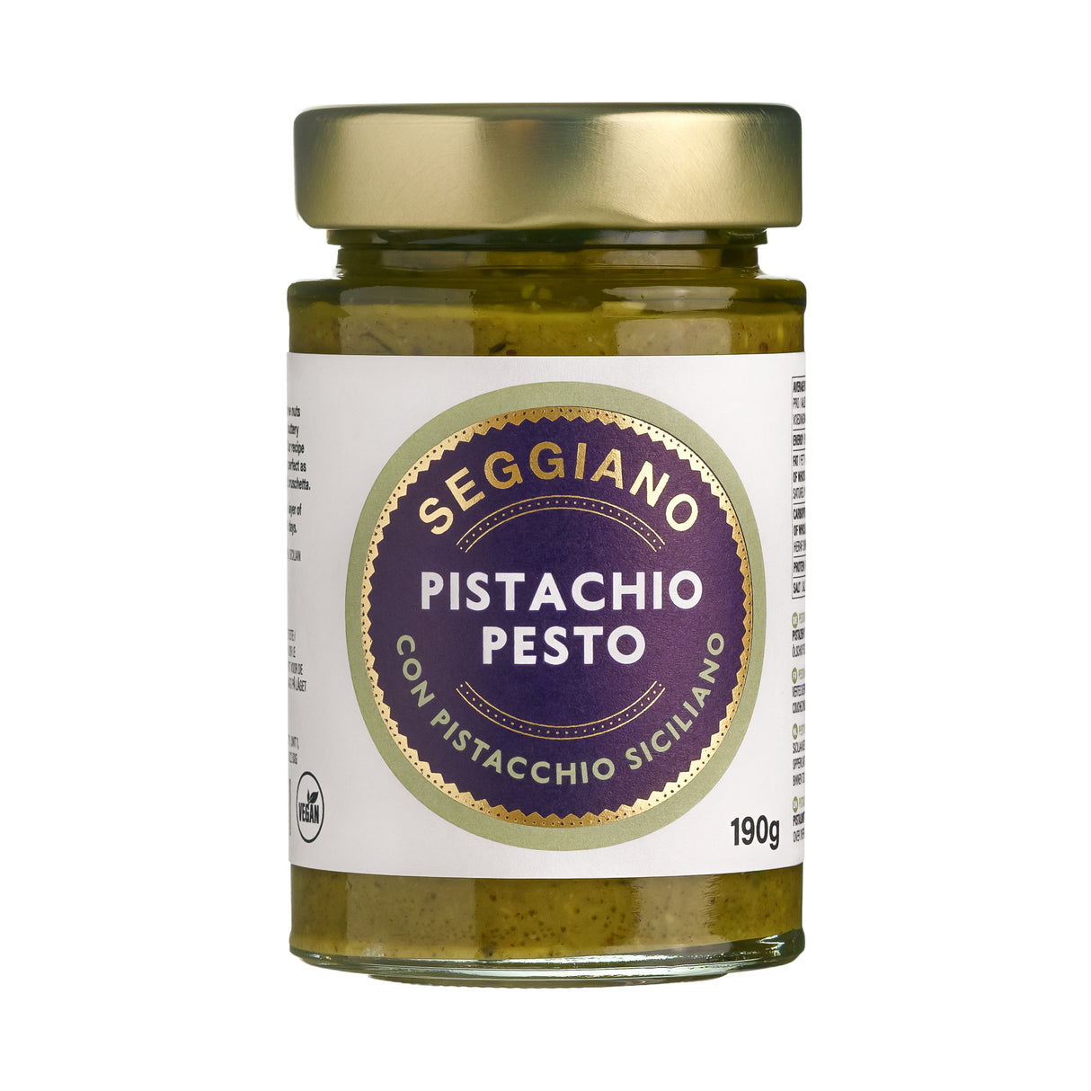Seggiano Premium Pistachio Pesto 190g