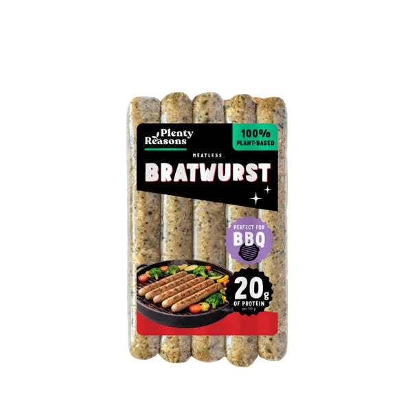 Plenty Reasons Bratwurst Sausages 180g
