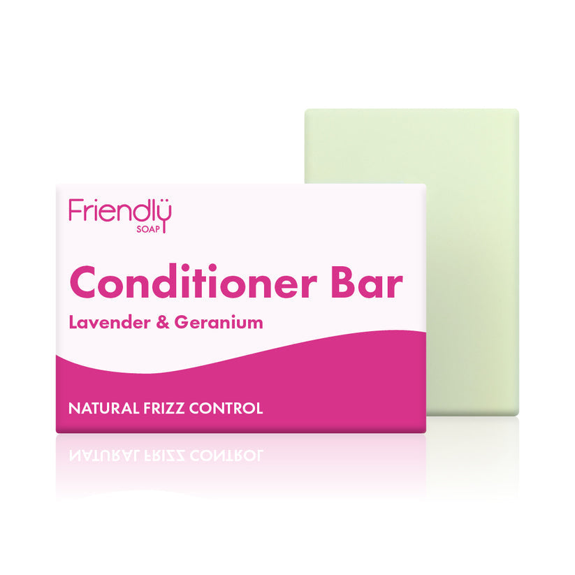 Friendly Soap Conditioner Bar Lavender & Geranium 90g