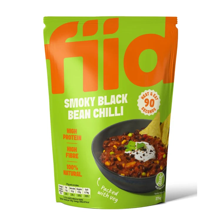 Fiid Smoky Black Bean Chilli Bowl 275g
