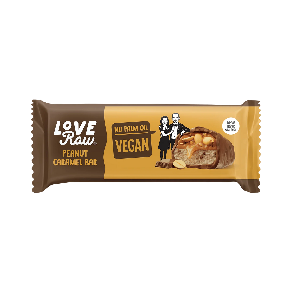 LoveRaw Peanut Caramel Bar 40g