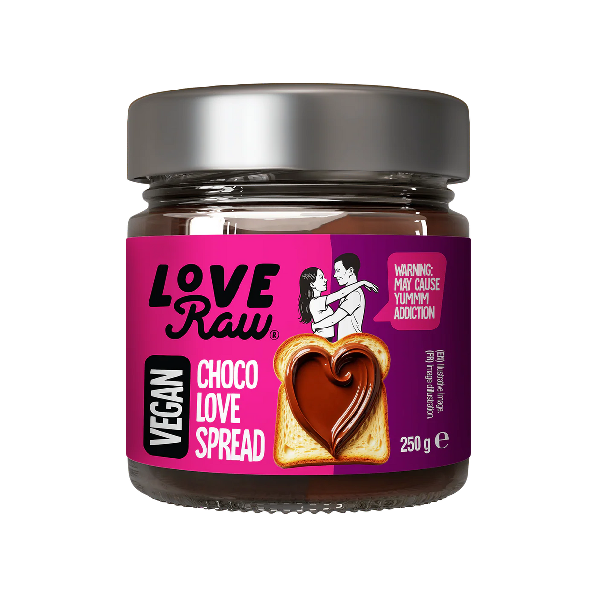 Loveraw Hazelnut Choc Spread 250g