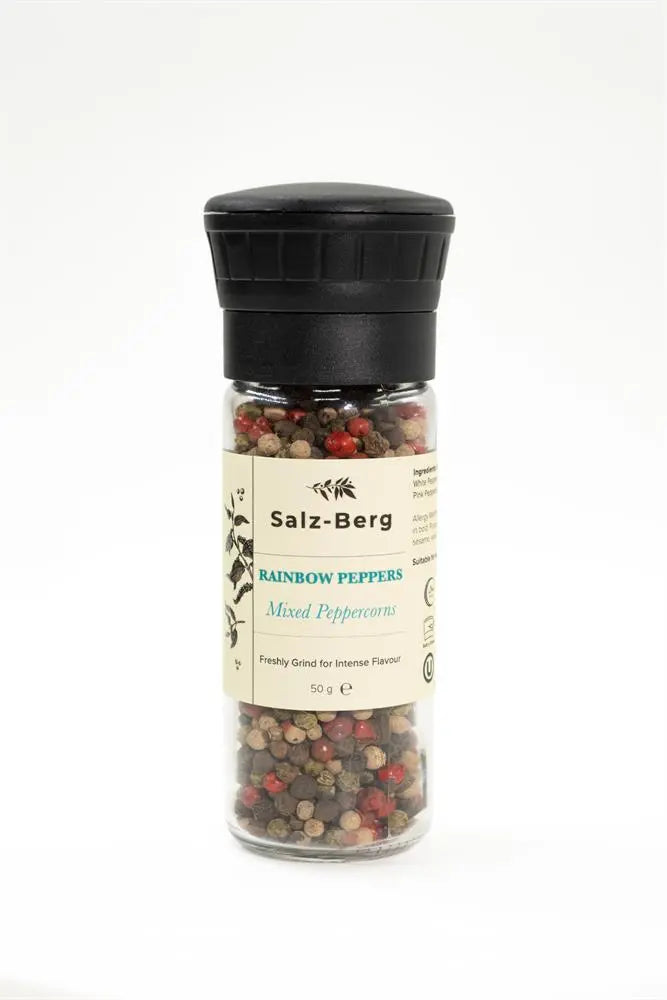 Salz-Berg Rainbow Peppers Grinder 5-Mixed Peppercorns 50g
