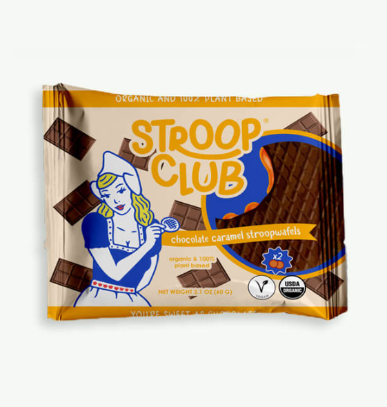 Stroop Club Stroopwafels Chocolate Caramel (2 Pack)