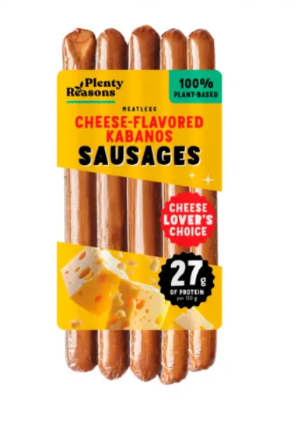 Plenty Reasons Kabanos Sausages Cheese-Flavoured 160g