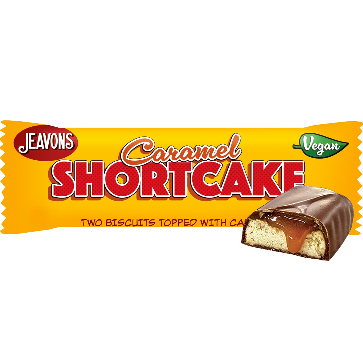 Jeavons Caramel Shortcake (Alternative to a Rocky Bar) 50g