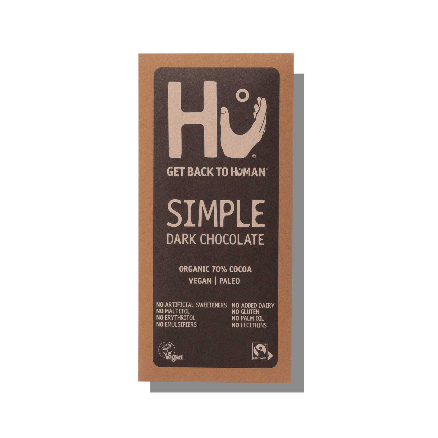 Hu Simply Dark Dark Chocolate 60g