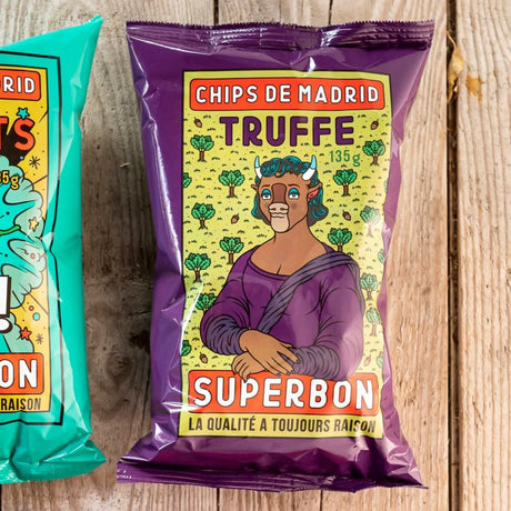 Superbon Truffle Potato Crisps 135g