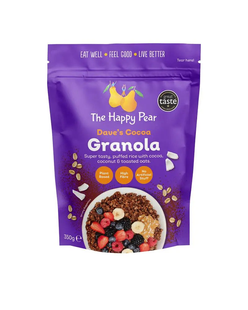 The Happy Pear Granola Daves Cocoa 350g