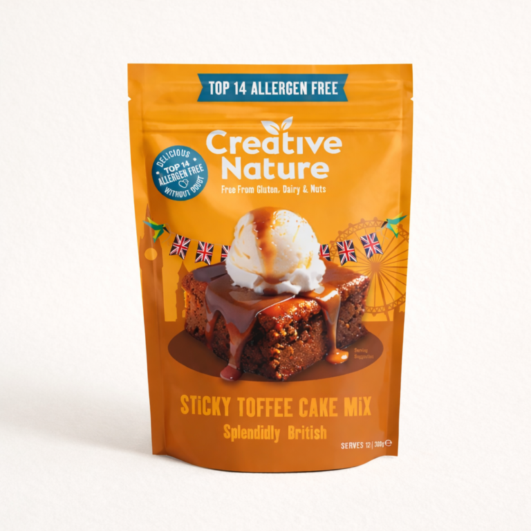 Creative Nature Sticky Toffee Cake Mix 300g