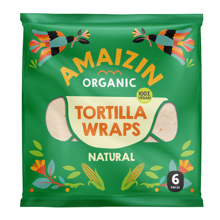 Amaizin Tortilla Wraps 240g