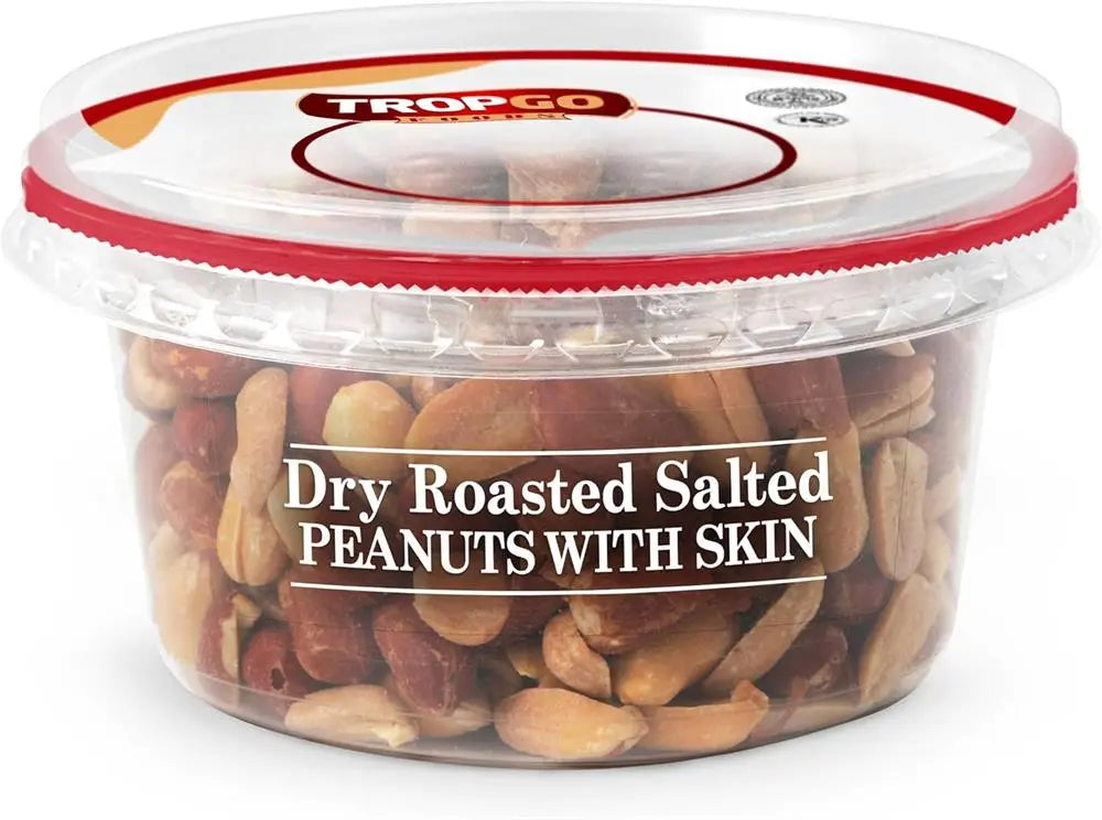 Tropgo Dry Roasted Salted Peanuts 200g
