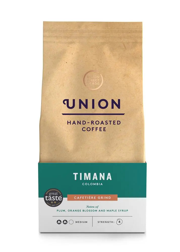 Union Timana Colombia Coffee Cafetiere Grind